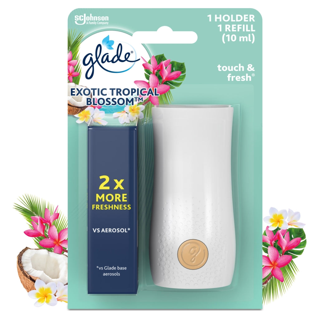 Glade Touch & Fresh Unit 10ml Tropical