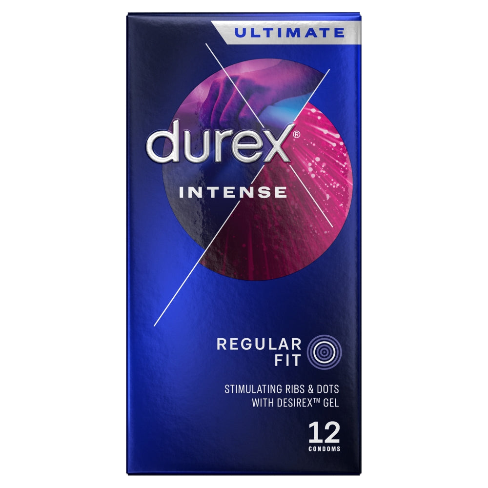 Durex Condoms 12pk Intense