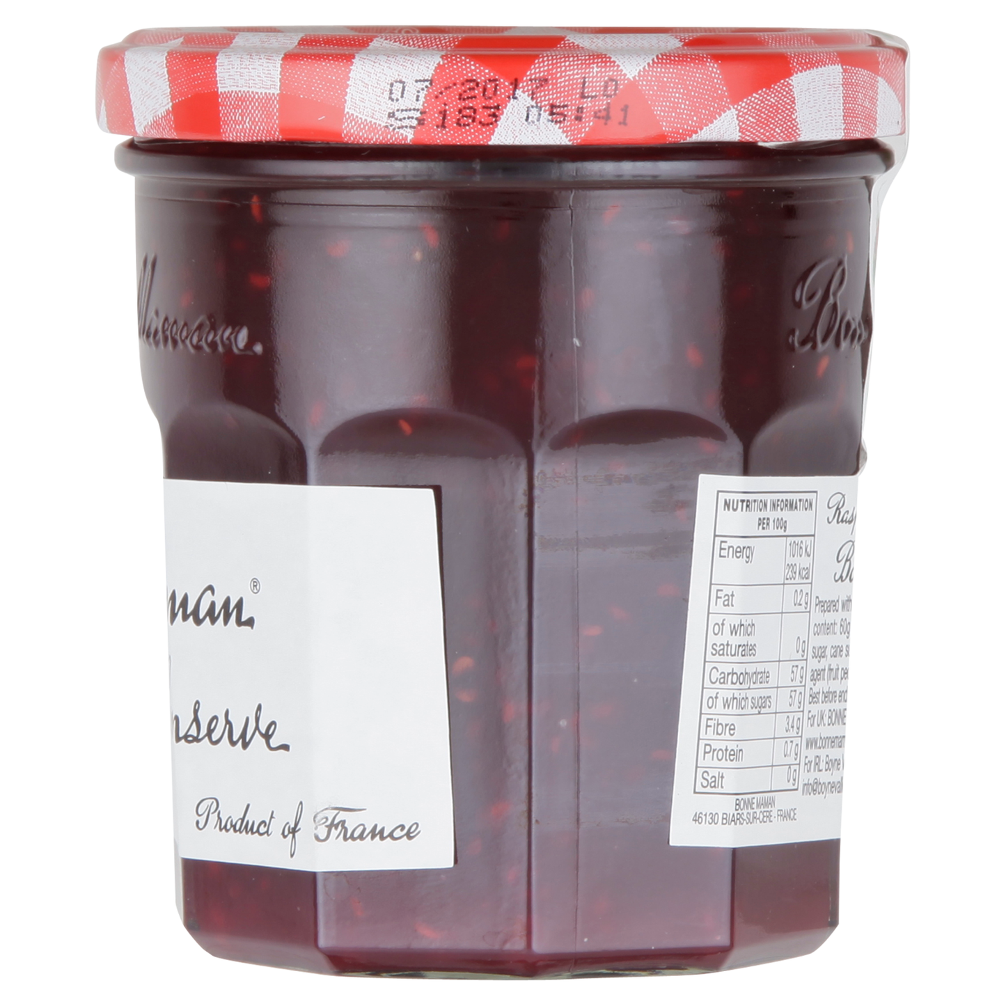 Bonne Maman Raspberry Conserve 370g