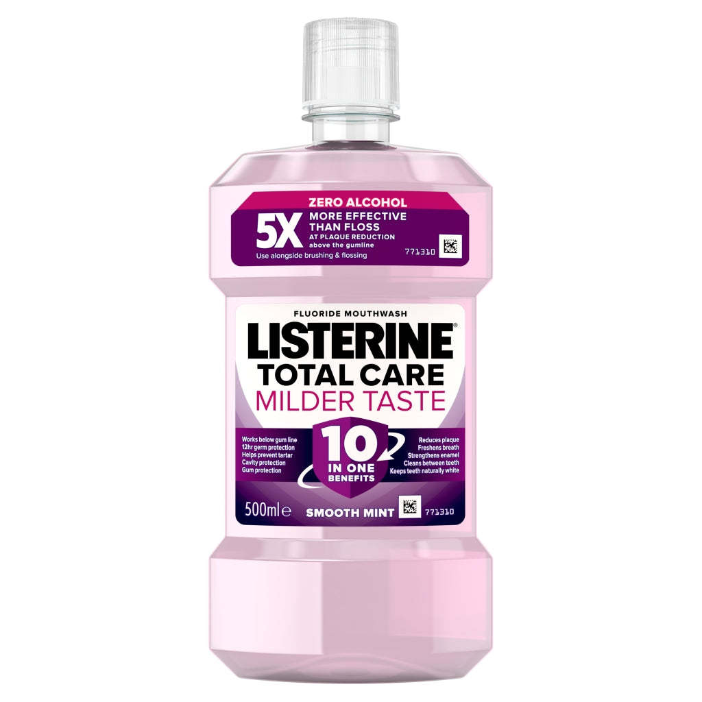 Buy Listerine Mouthwash 500ml Total Care Zero online at Intamarque Wholesale – Trusted FMCG distributor