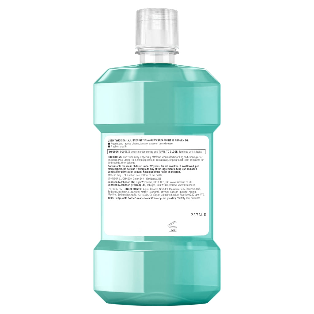 Listerine Mouthwash 250ml Spearmint