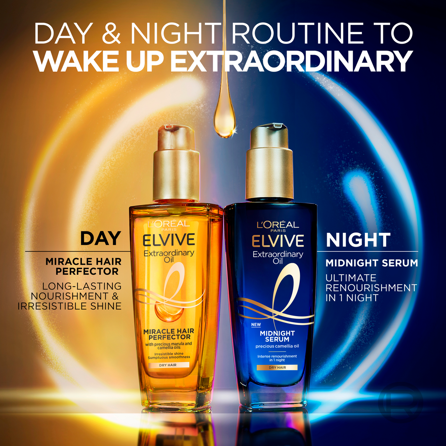 L'Oreal Elvive Extraordinary Oil Midnight Serum New!
