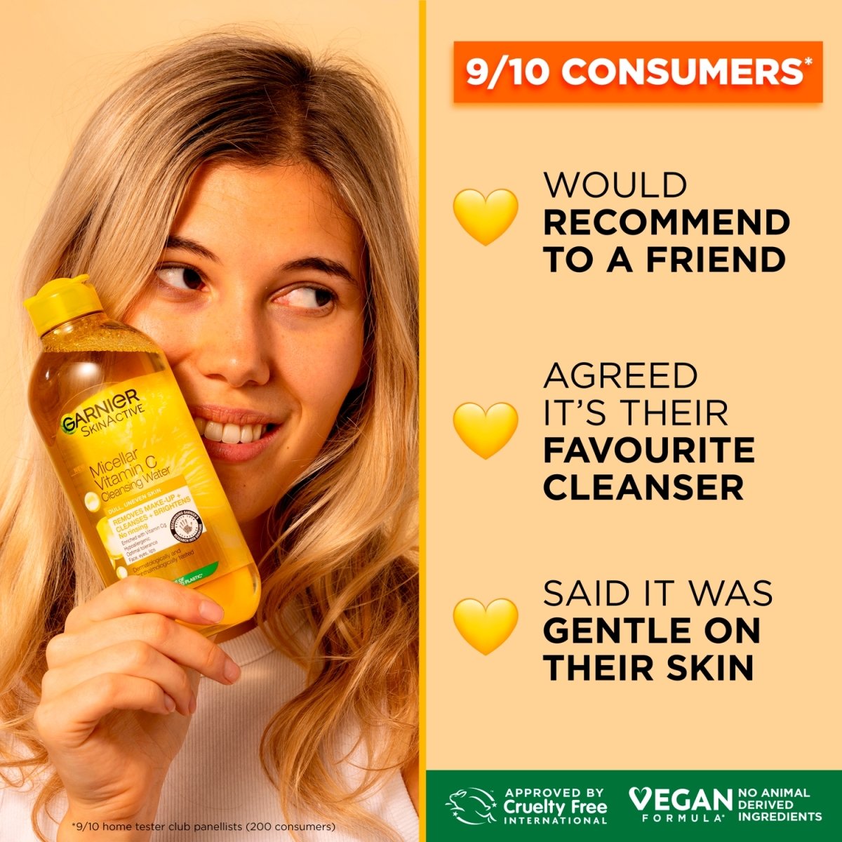 Garnier Micellar Cleansing Water 400ml Vitamin C