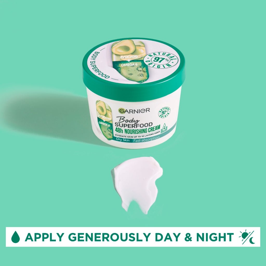 Garnier Body Superfood 380ml Avocado (Dry Skin)