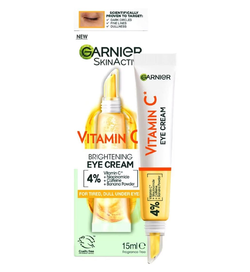 Buy Garnier Naturals Vitamin C 15ml Serum Brightening Eye online at Intamarque Wholesale – Trusted FMCG distributor