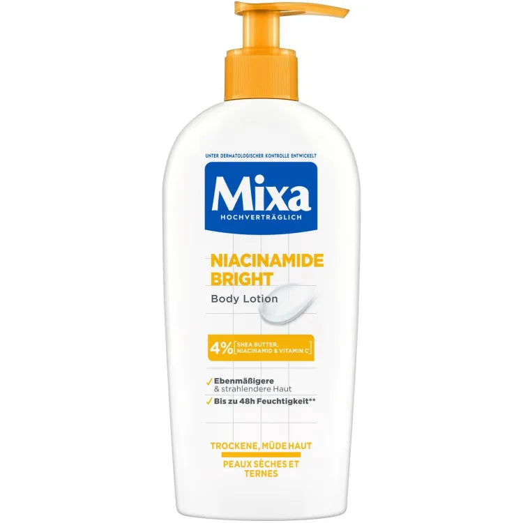 Mixa Body Lotion 250ml Niacinamide Bright