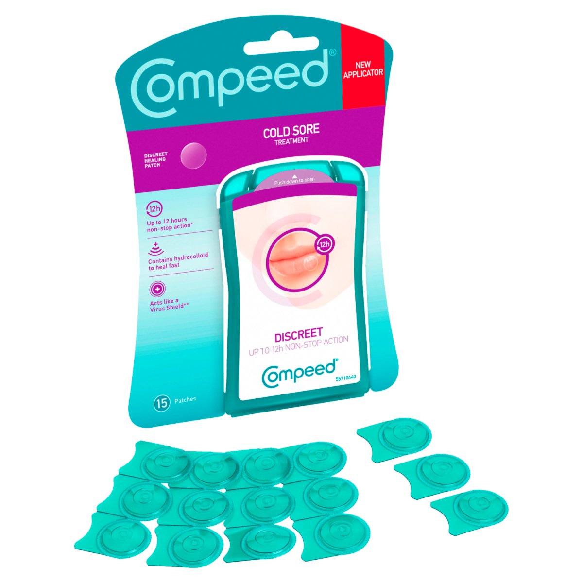 Compeed Cold Sore Patches 15s Discreet