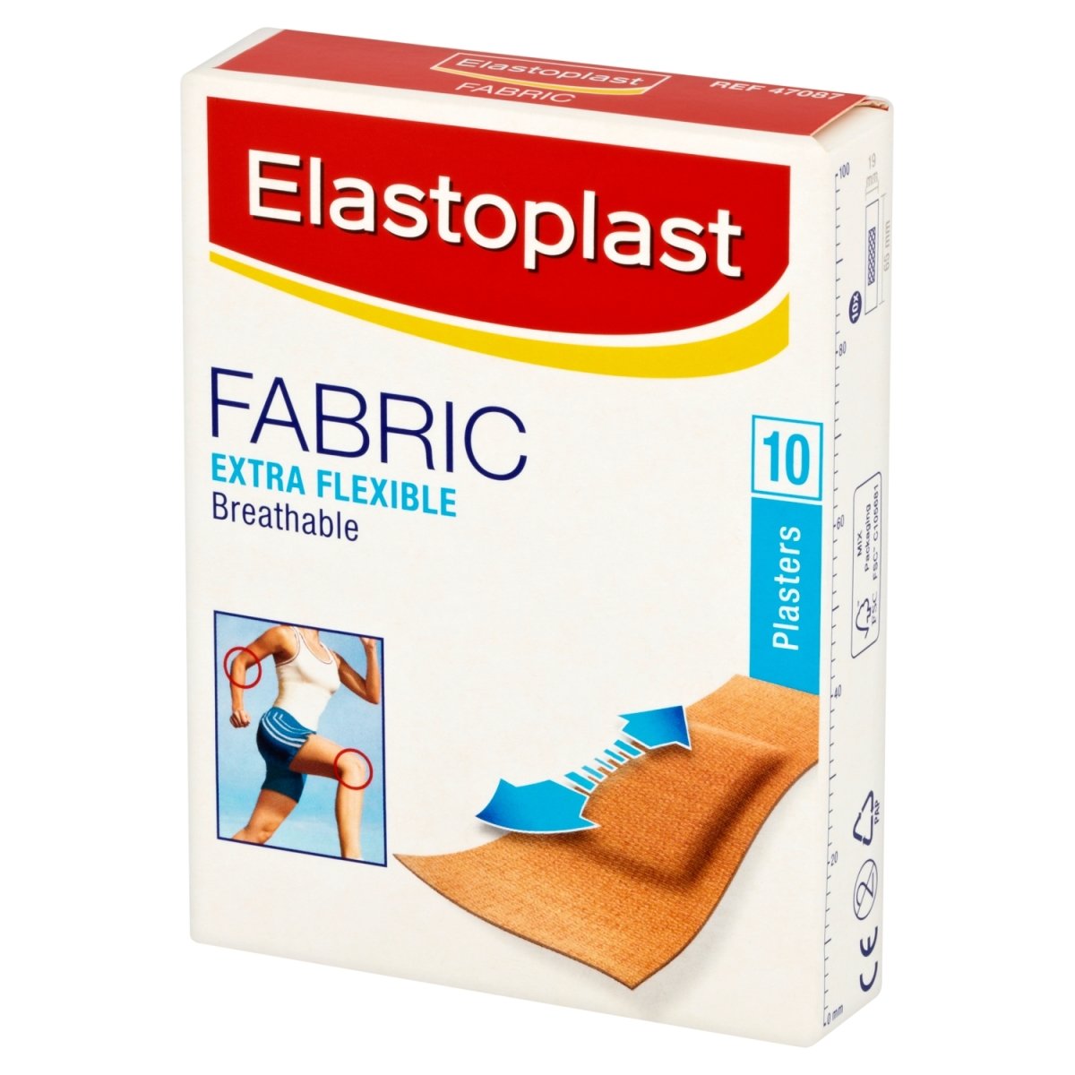 Elastoplast Fabric Plasters 10s Handy