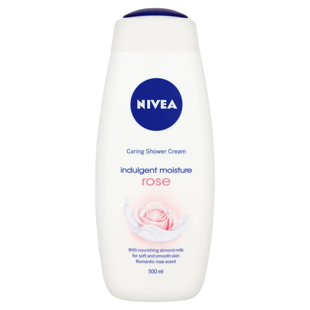 Buy Nivea Shower 500ml Rose & Almond Milk online at Intamarque Wholesale – Trusted FMCG distributor