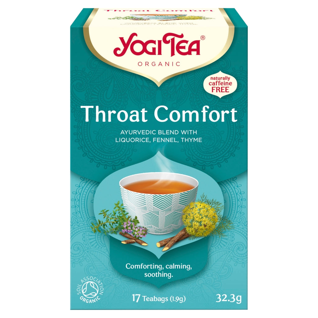 Buy Yogi Tea Throat Comfort 17s online at Intamarque Wholesale – Trusted FMCG distributor