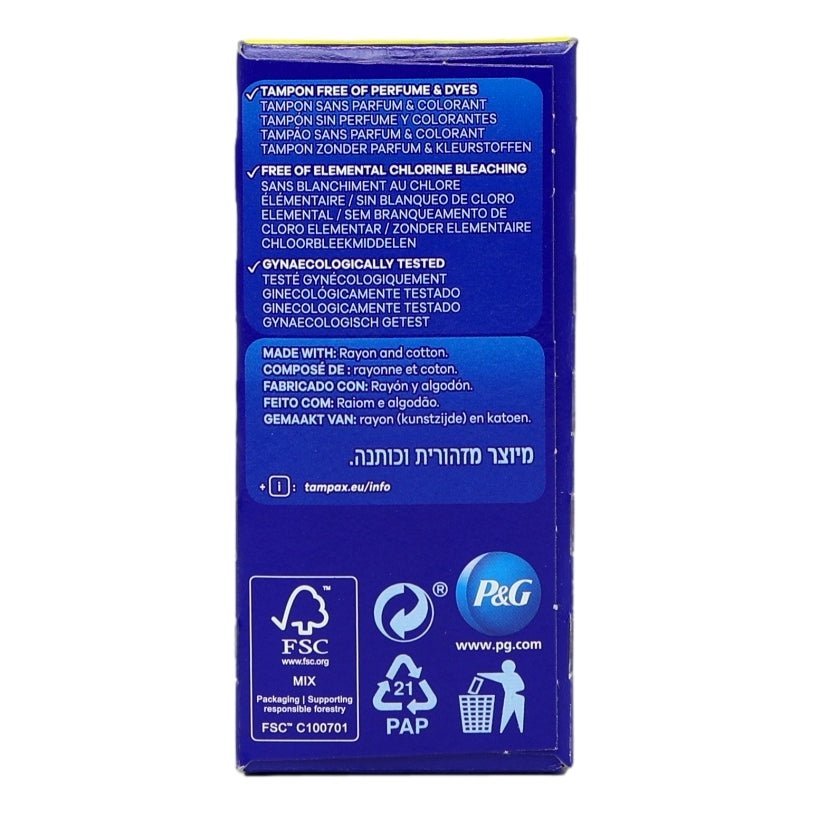 Tampax Blue 20s Regular