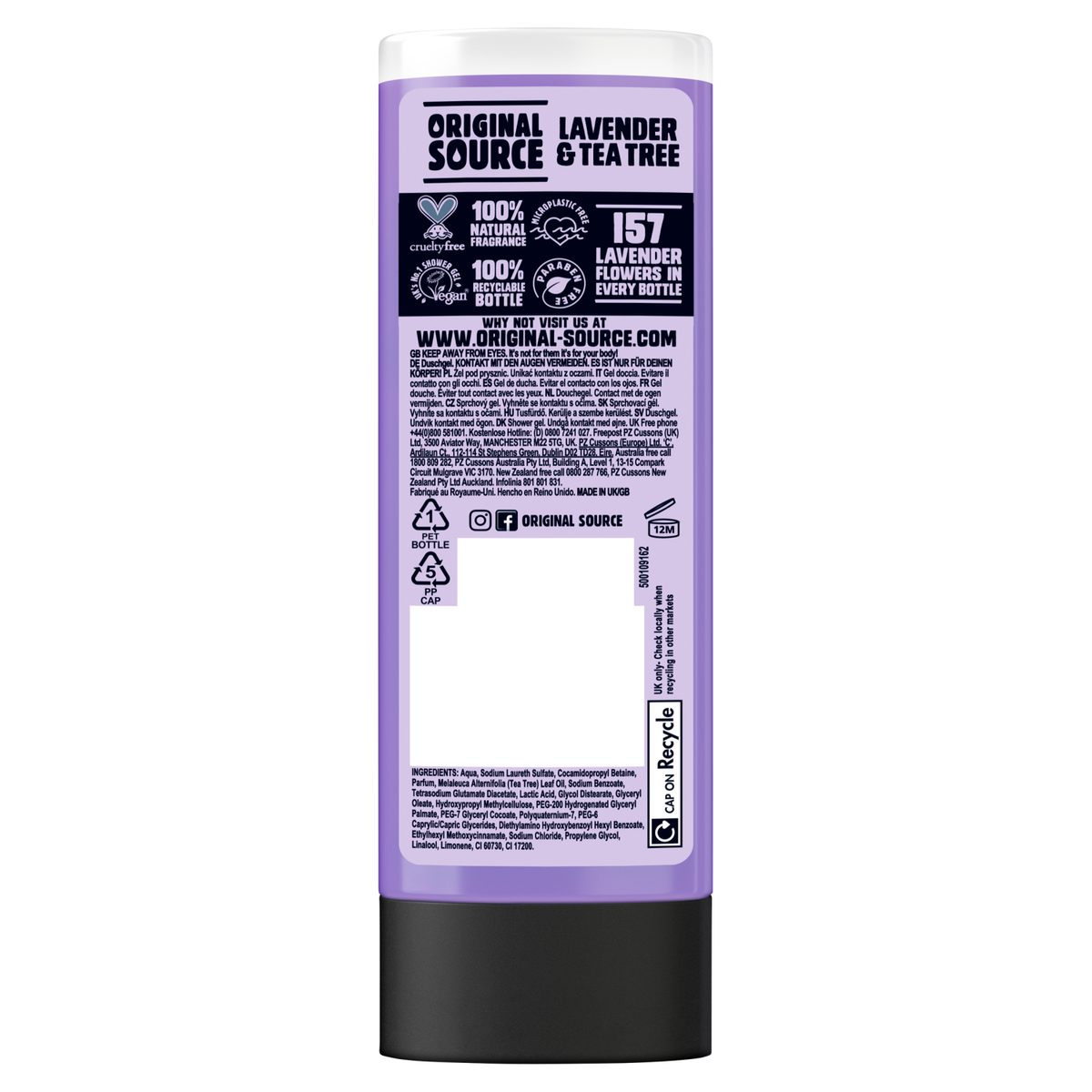 Original Source Shower Gel 250ml Lavender