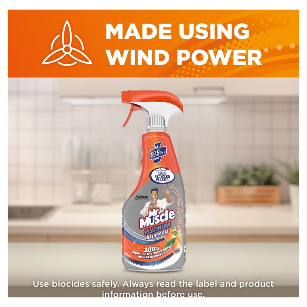 Mr Muscle Platinum Trigger Spray 500ml Bathroom