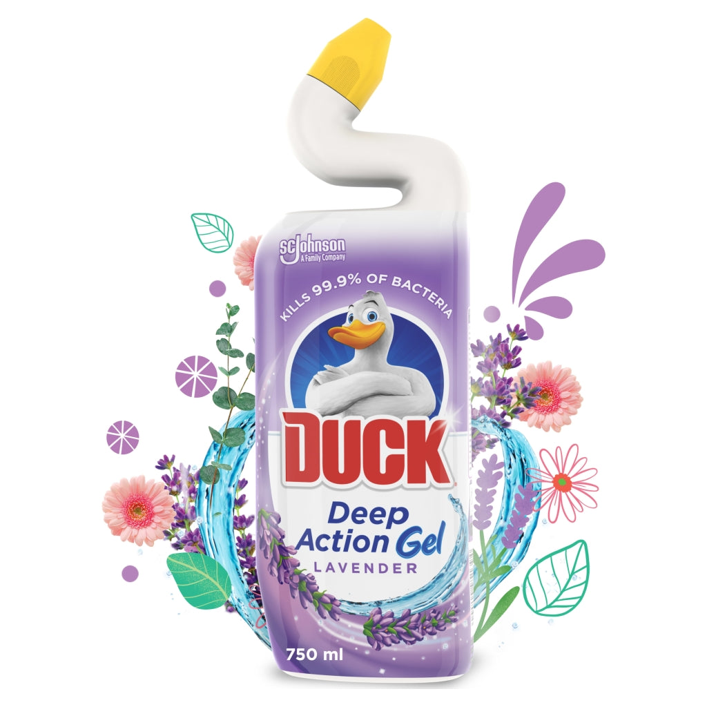 Toilet Duck Deep Action Gel Lavender 750ml