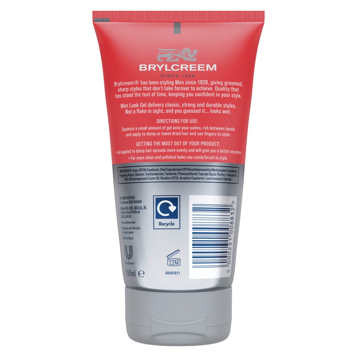 Brylcreem Gel 150ml Wet