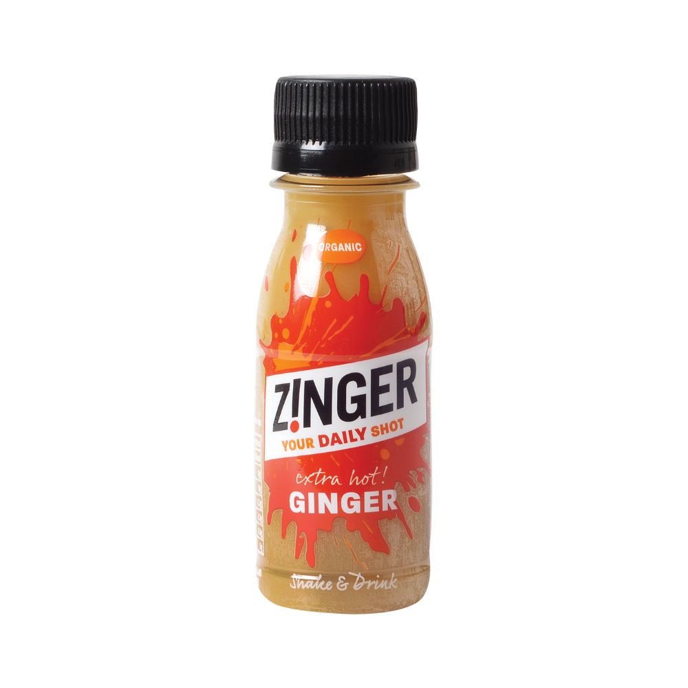 Zinger Organic Xtra Hot Ginger Shot 70ml