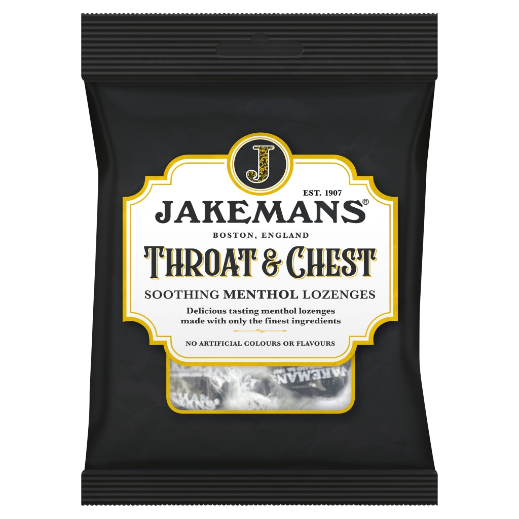 Buy Jakemans Soothing Lozenges 160g Throat & Chest online at Intamarque Wholesale – Trusted FMCG distributor