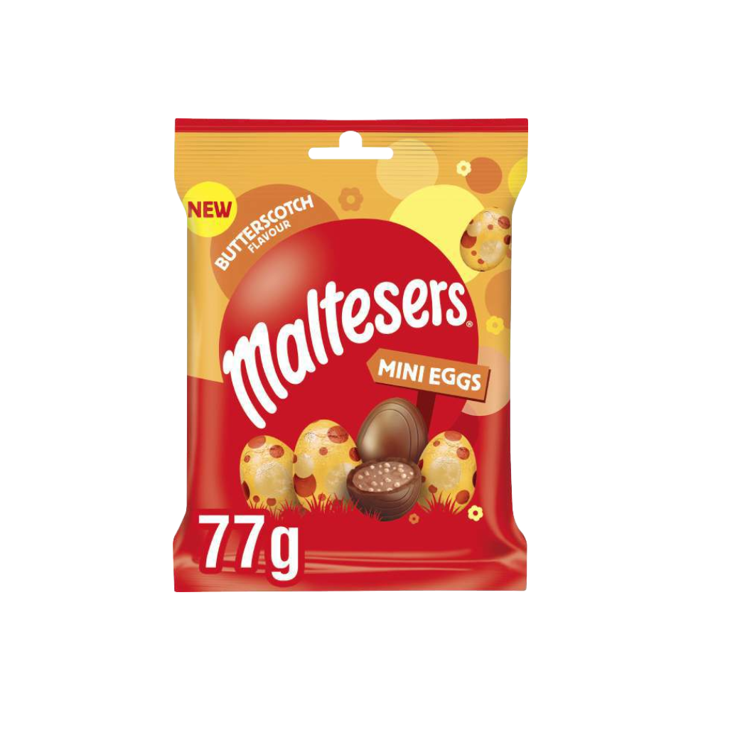 MALTESERS MINI EGGS BUTTERSCOTCH
