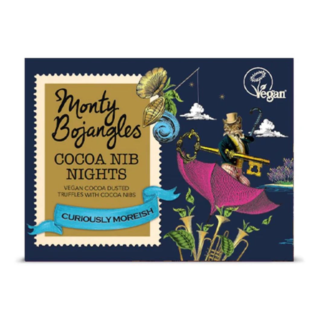 Monty Bojangles Cocoa Nib Nights Vegan Gift Cube