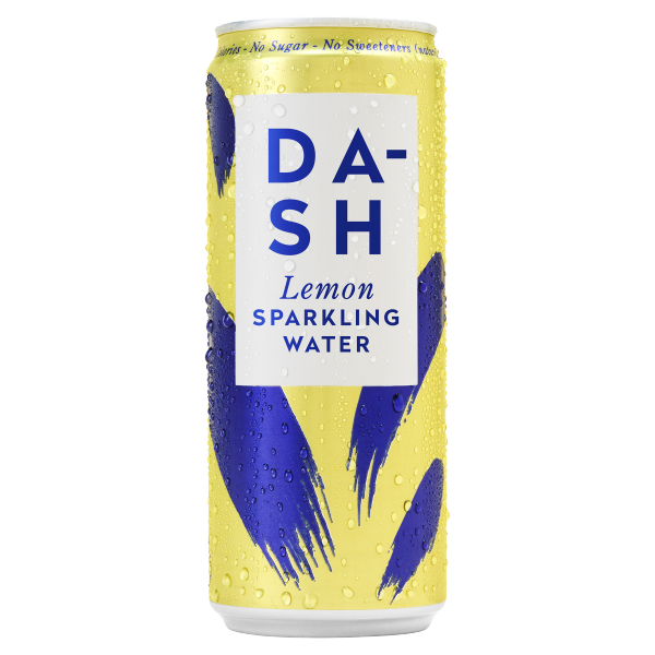 Dash Water Sparkling Lemon 330ml