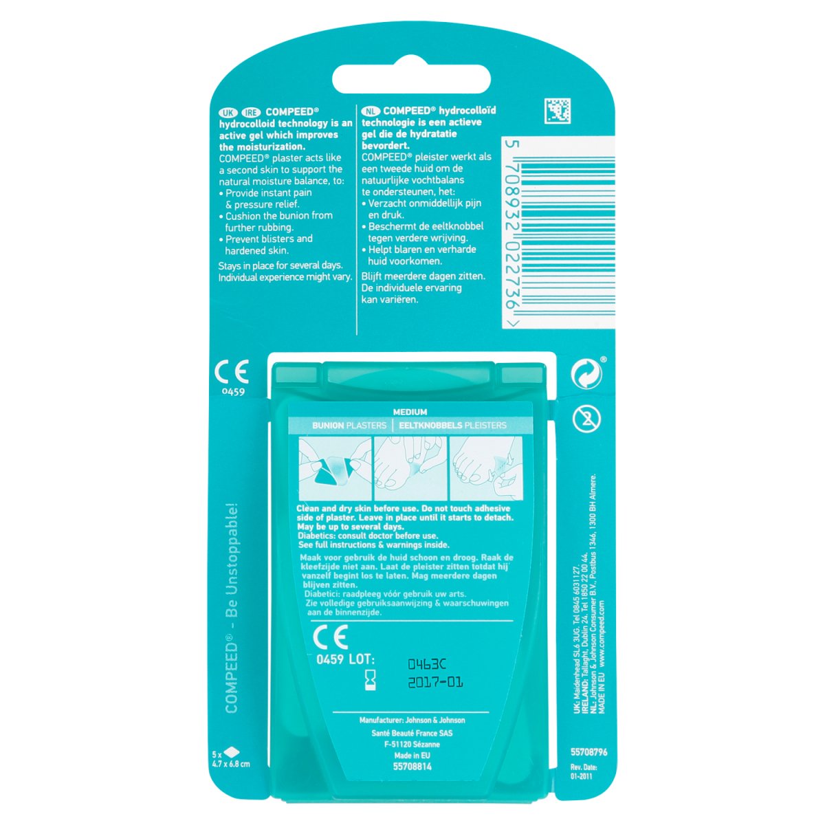 Compeed Bunions Plasters 5s