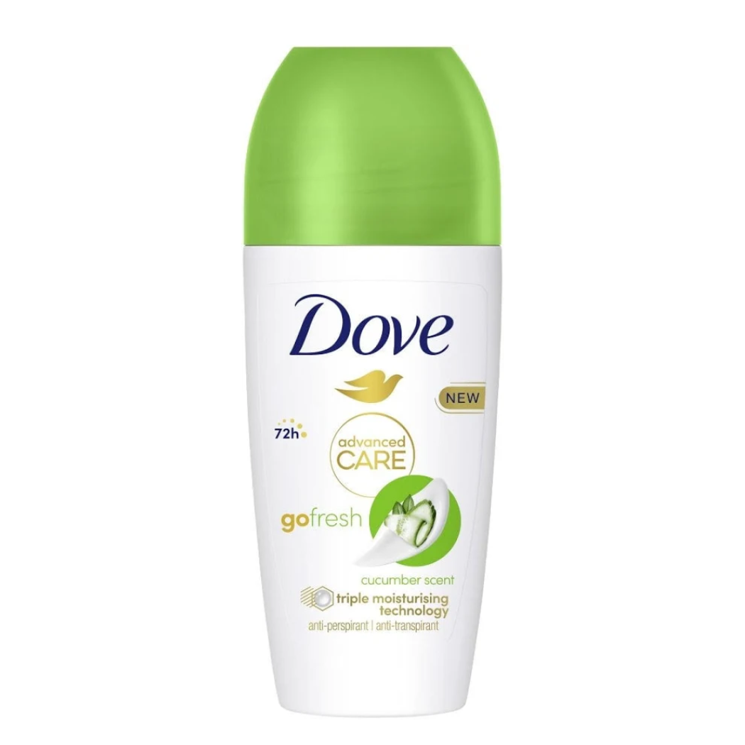 Dove Deo Roll On 50ml Advanced Care Cucumber