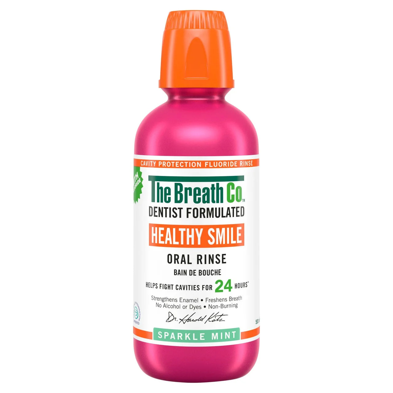 TheraBreath Healthy Smile Rinse 16oz Sparkle Mint - not for sale in US