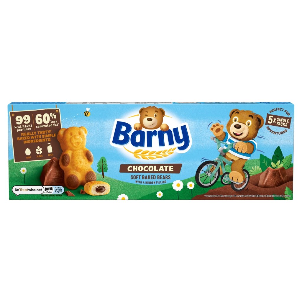 Buy Barney Chocolate 5 Pack 125G online at Intamarque Wholesale – Trusted FMCG distributor