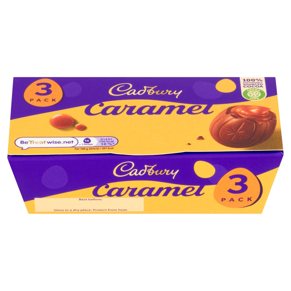 CADBURY CARAMEL EGG 3PK