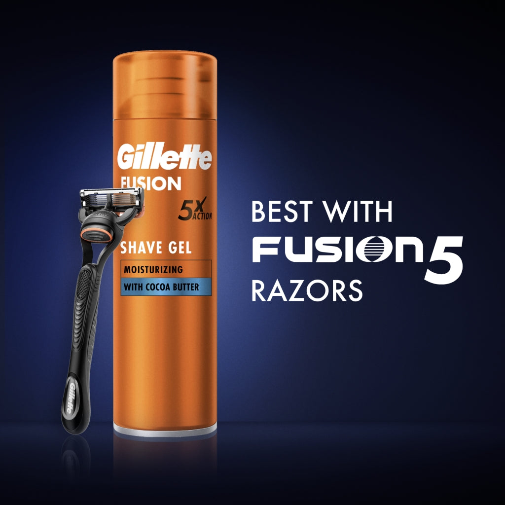 Gillette Fusion Shave Gel 200ml Ultra Moistursing
