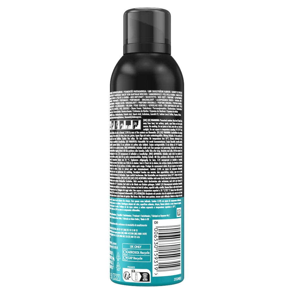 Gillette Classic Shaving Foam 250ml Sensitive Skin