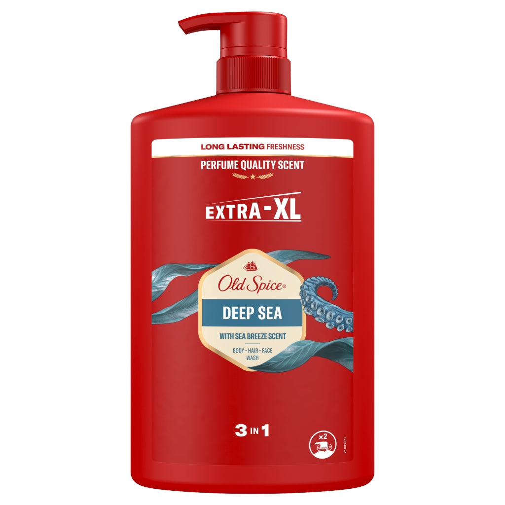 Buy Old Spice Shower Gel 1Ltr Deep Sea online at Intamarque Wholesale – Trusted FMCG distributor