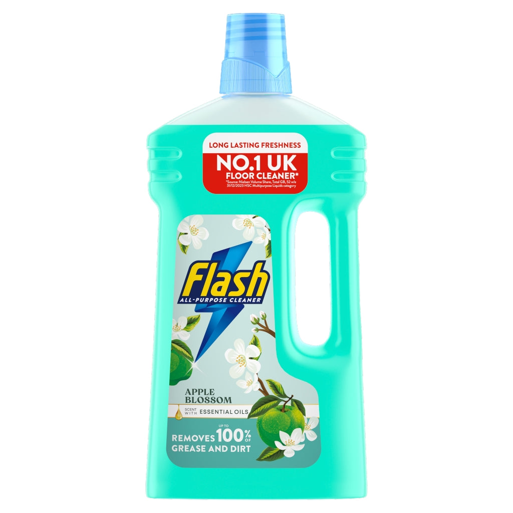 Buy Flash All Purpose Liquid 1l Apple Blossom online at Intamarque Wholesale – Trusted FMCG distributor