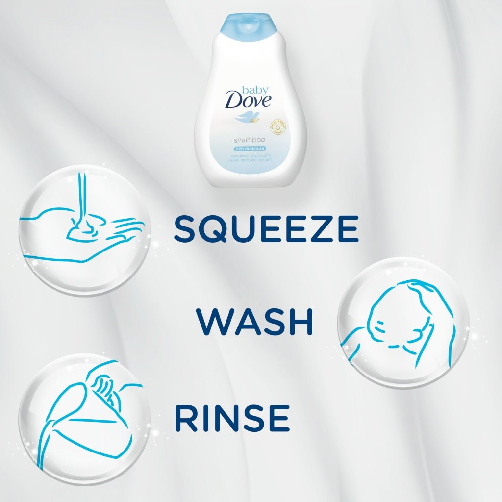 Dove Baby Shampoo 400ml Rich Moisture