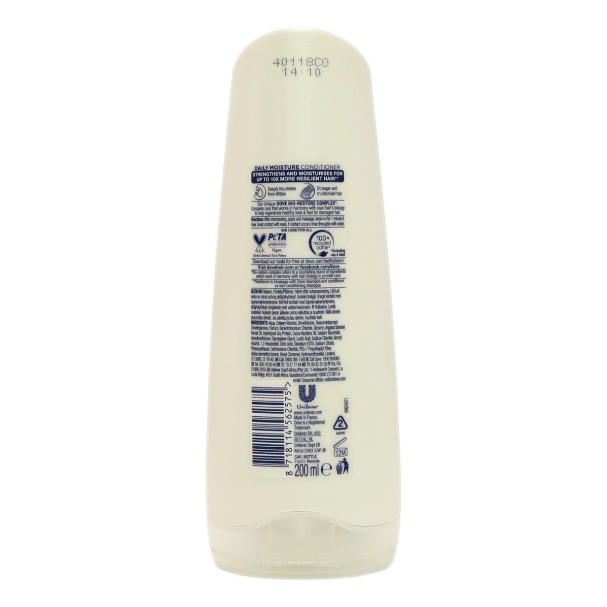 Dove Conditioner 200ml Daily Moisture