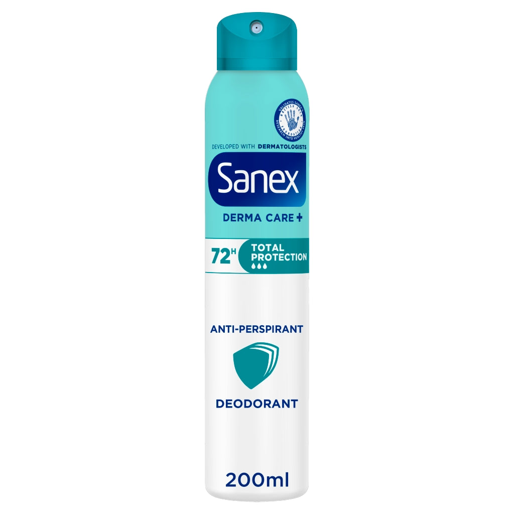 Sanex Deo Spray 200ml 72hr Total Protection