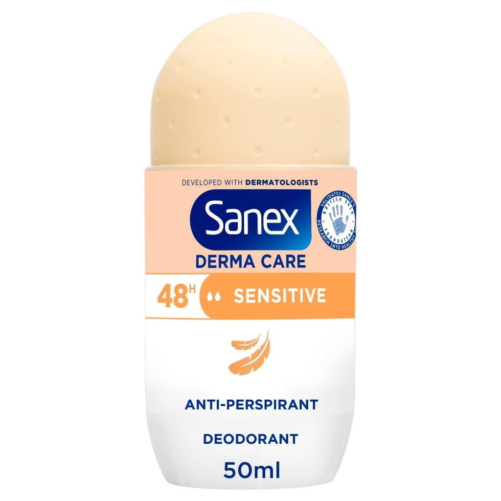 Sanex Deo Roll On 50ml 48hr Sensitive