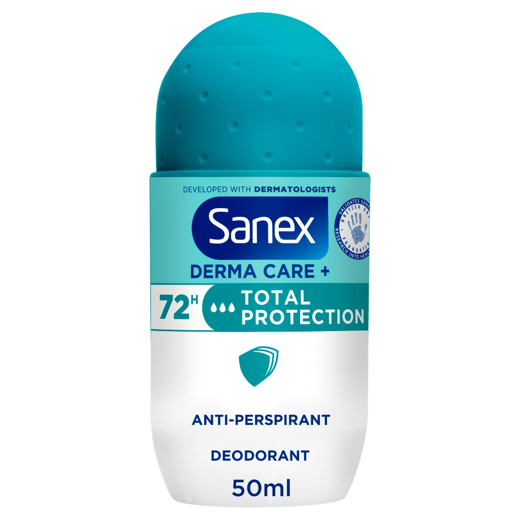 Sanex Deo Roll On 50ml 72hr Total Protection