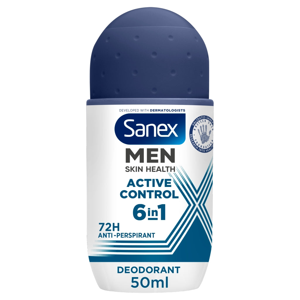 Sanex Deo Roll On 50ml 72hr Men Active