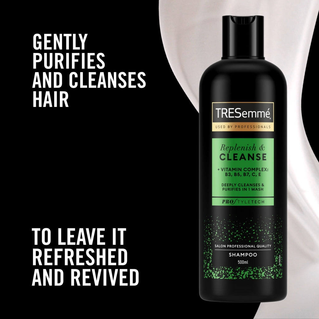 TRESemme Shampoo 500ml Cleanse and Replenish