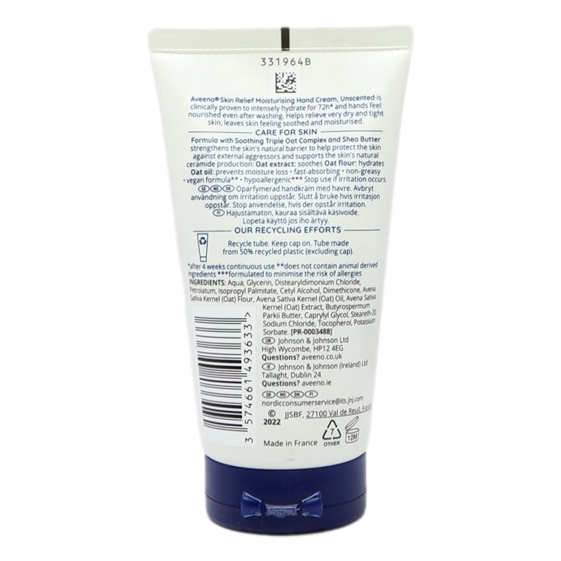 Aveeno Hand Cream 75ml Skin Relief