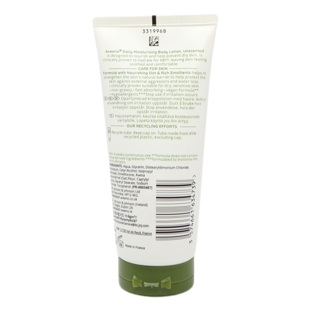 Aveeno Body Lotion 100ml Daily Moisturising