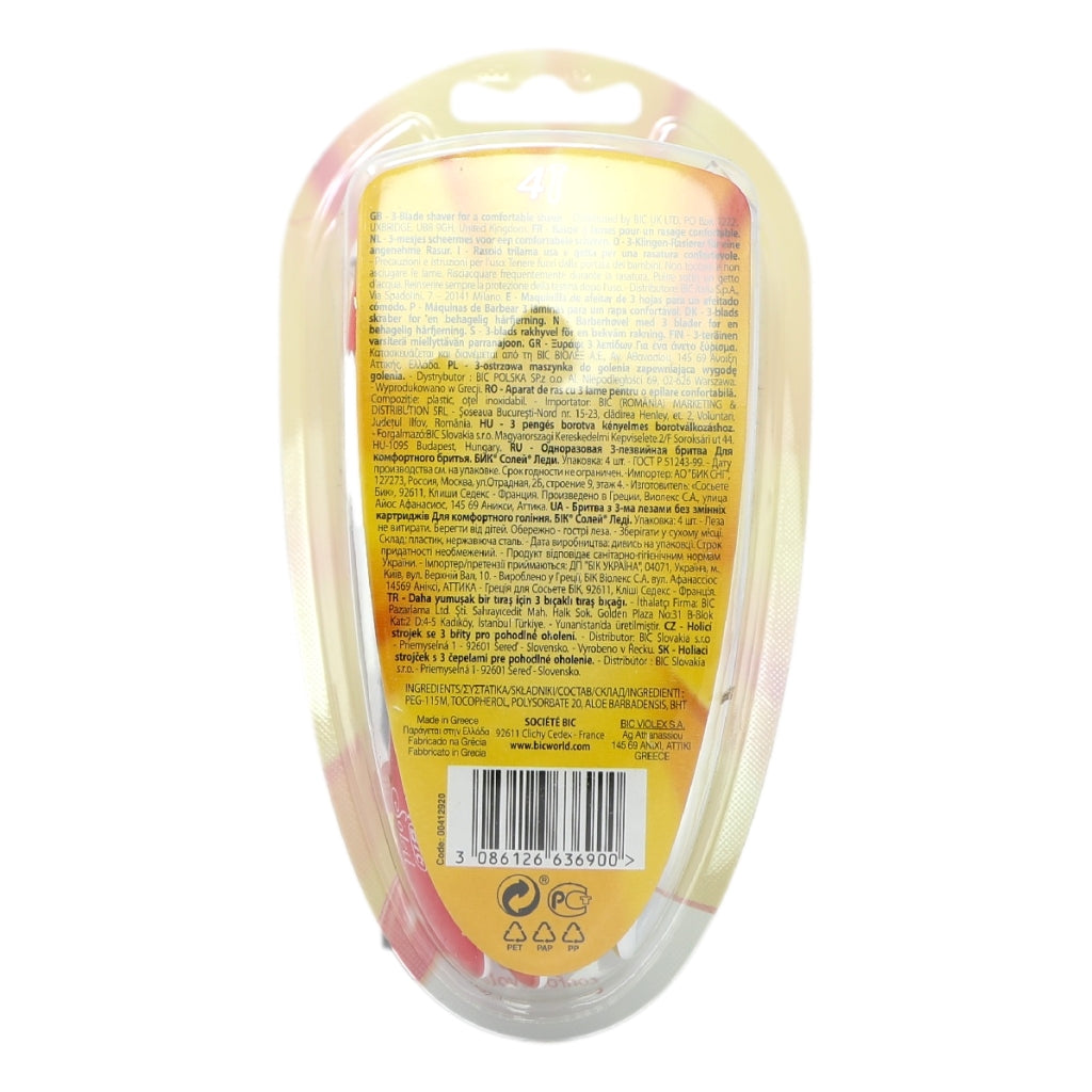Bic Solei Lady 4s Disposable Razor
