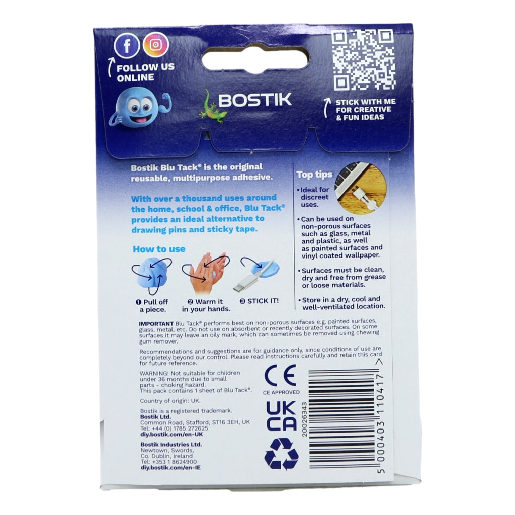 Bostik 60g White Tack