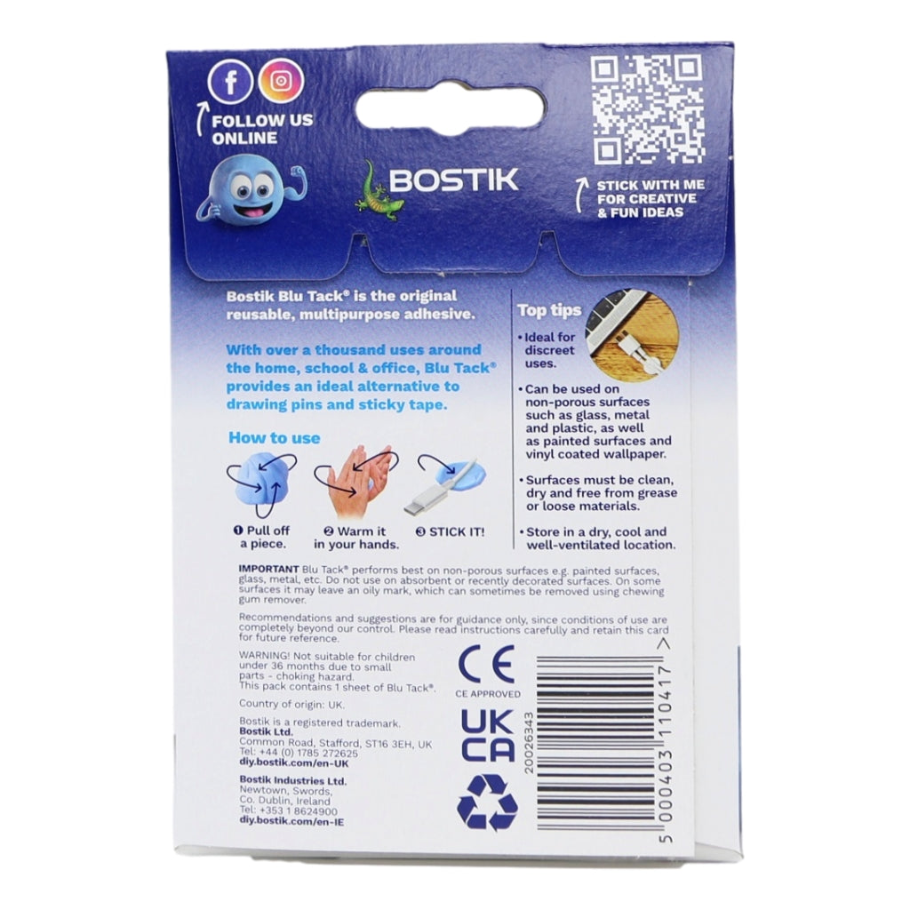 Bostik 60g White Tack