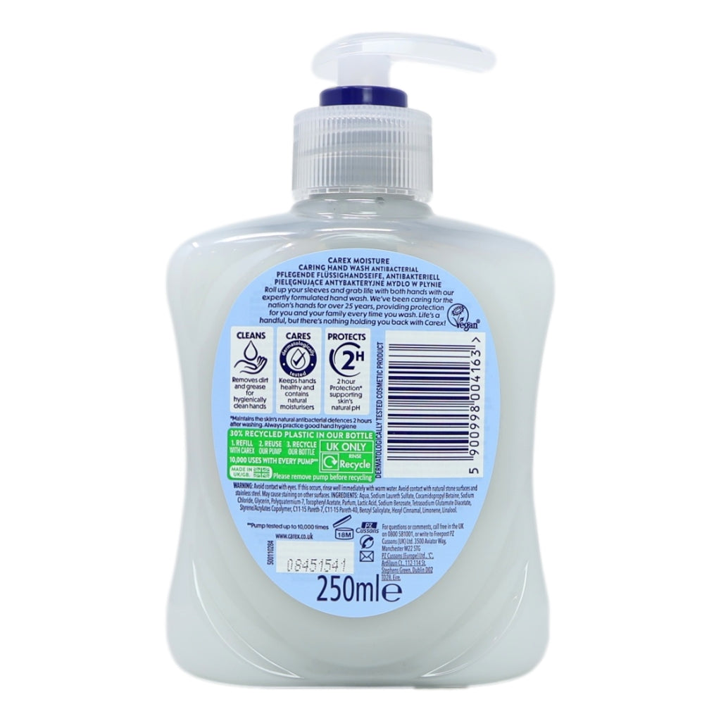 Carex Handwash 250ml Moist Plus