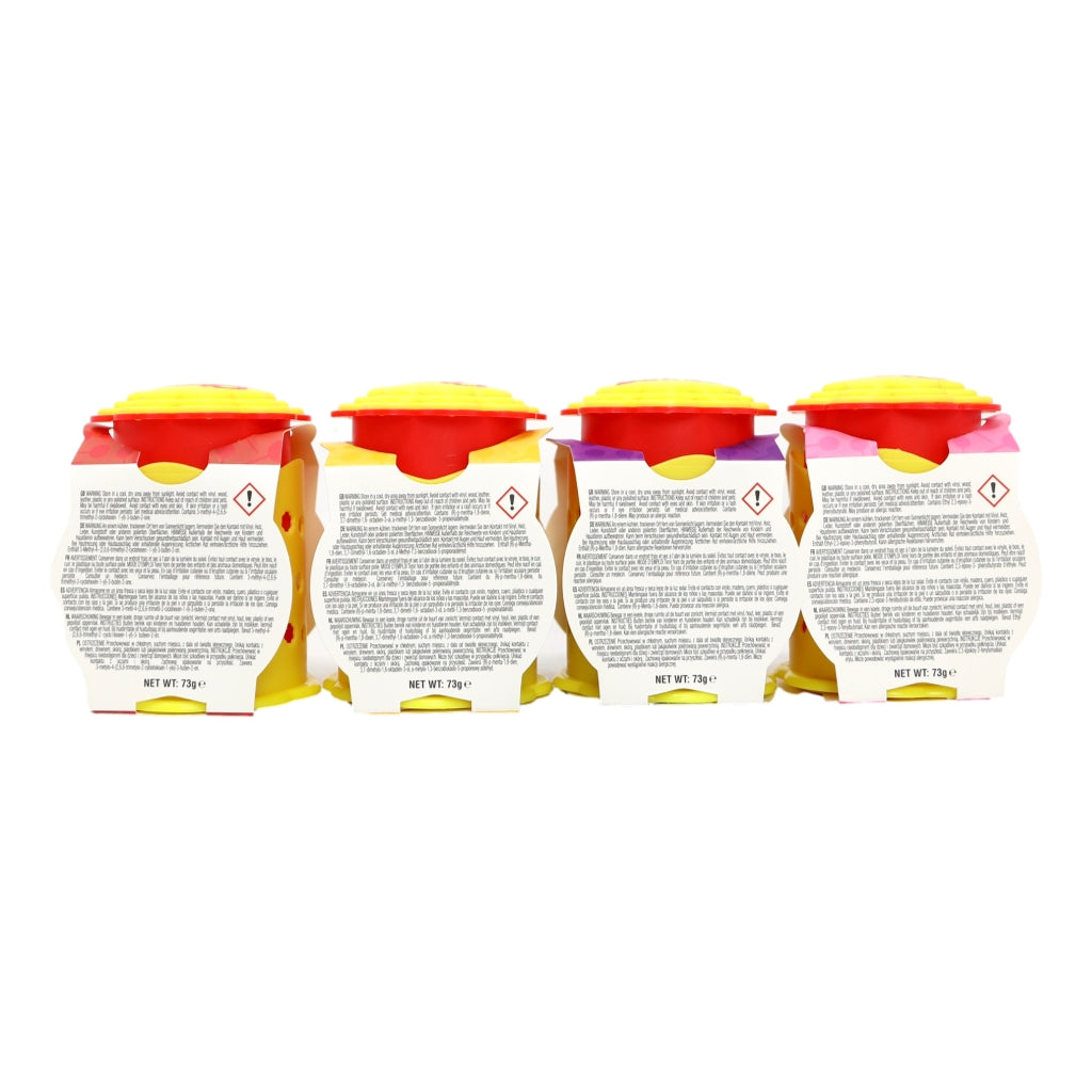 Chupa Chups Pull Up Air Freshener Gel 4 x73g Grape, Mango, Cherry, Strawberry & Cream