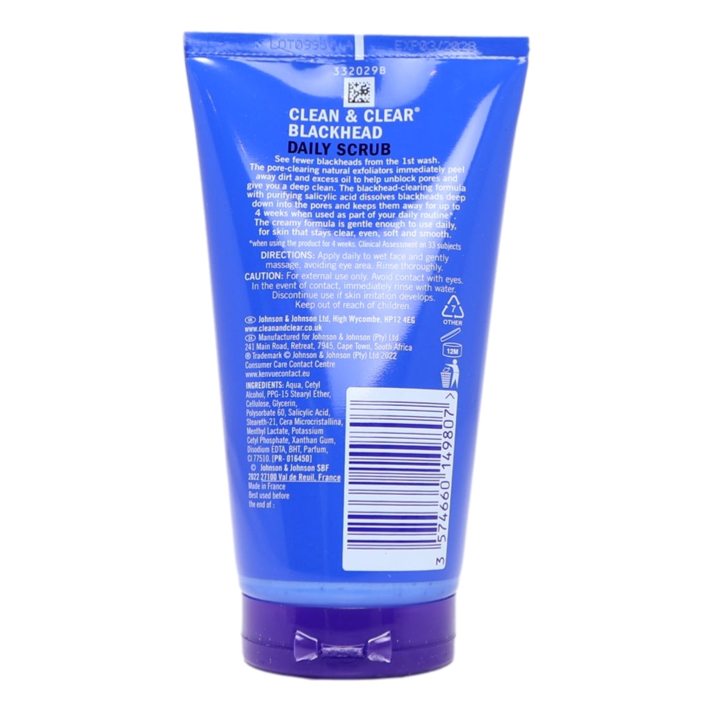 Clean & Clear Scrub 150ml Blackhead