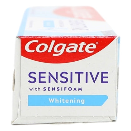 Colgate Toothpaste 75ml Sensitive Foam White