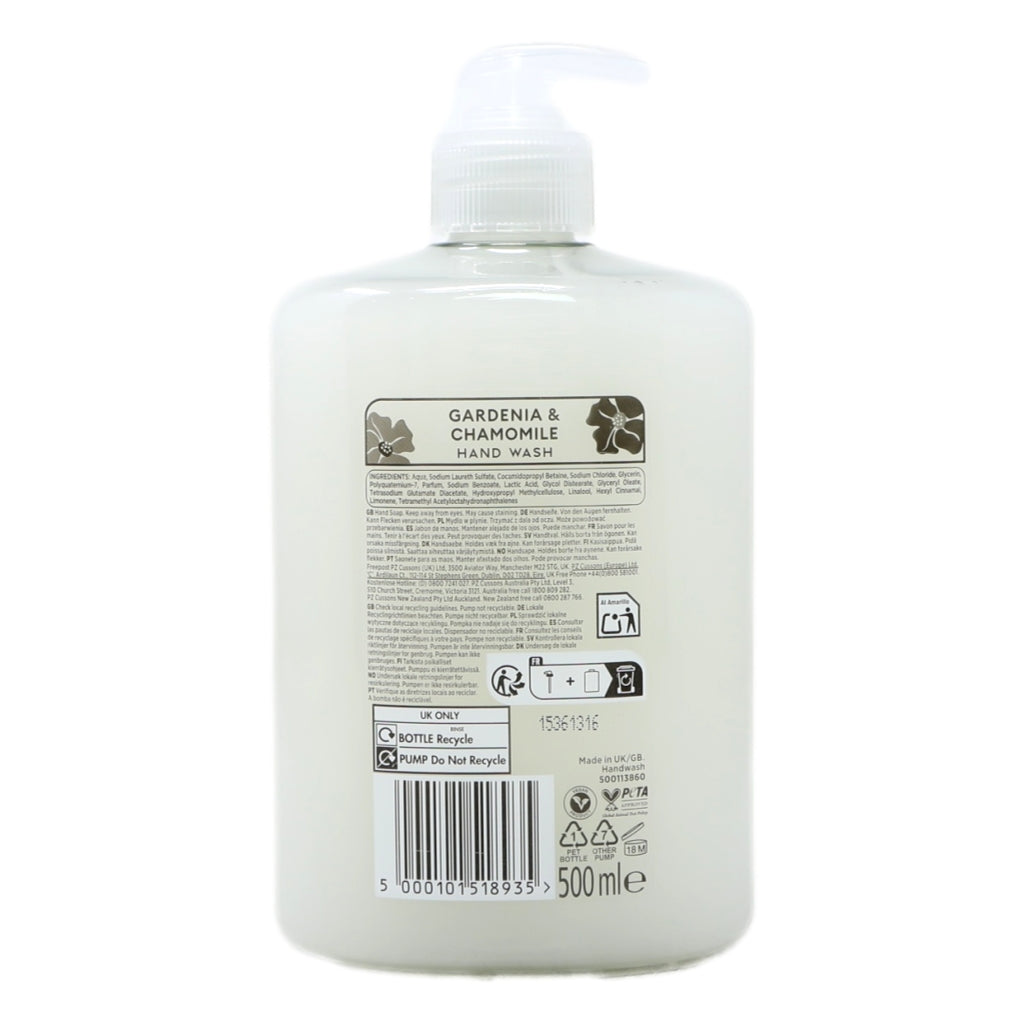 Creations Hand Wash 500ml Gardenia & Chamomile